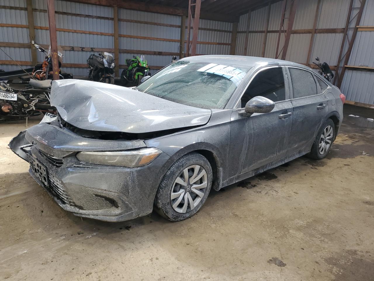 2023 HONDA CIVIC LX VIN:2HGFE2F24PH101999