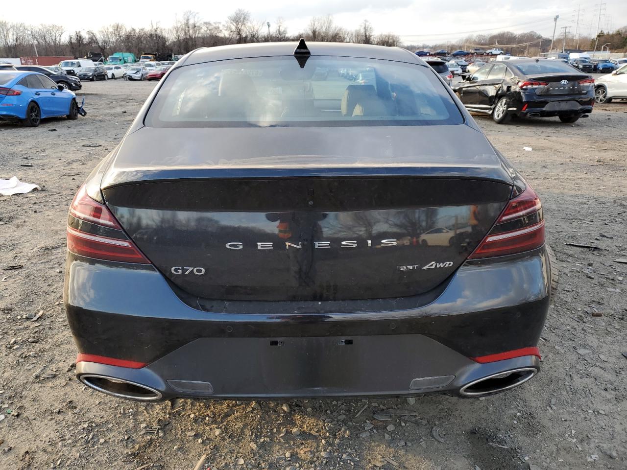 2022 GENESIS G70 BASE VIN:KMTG54TE0NU085311