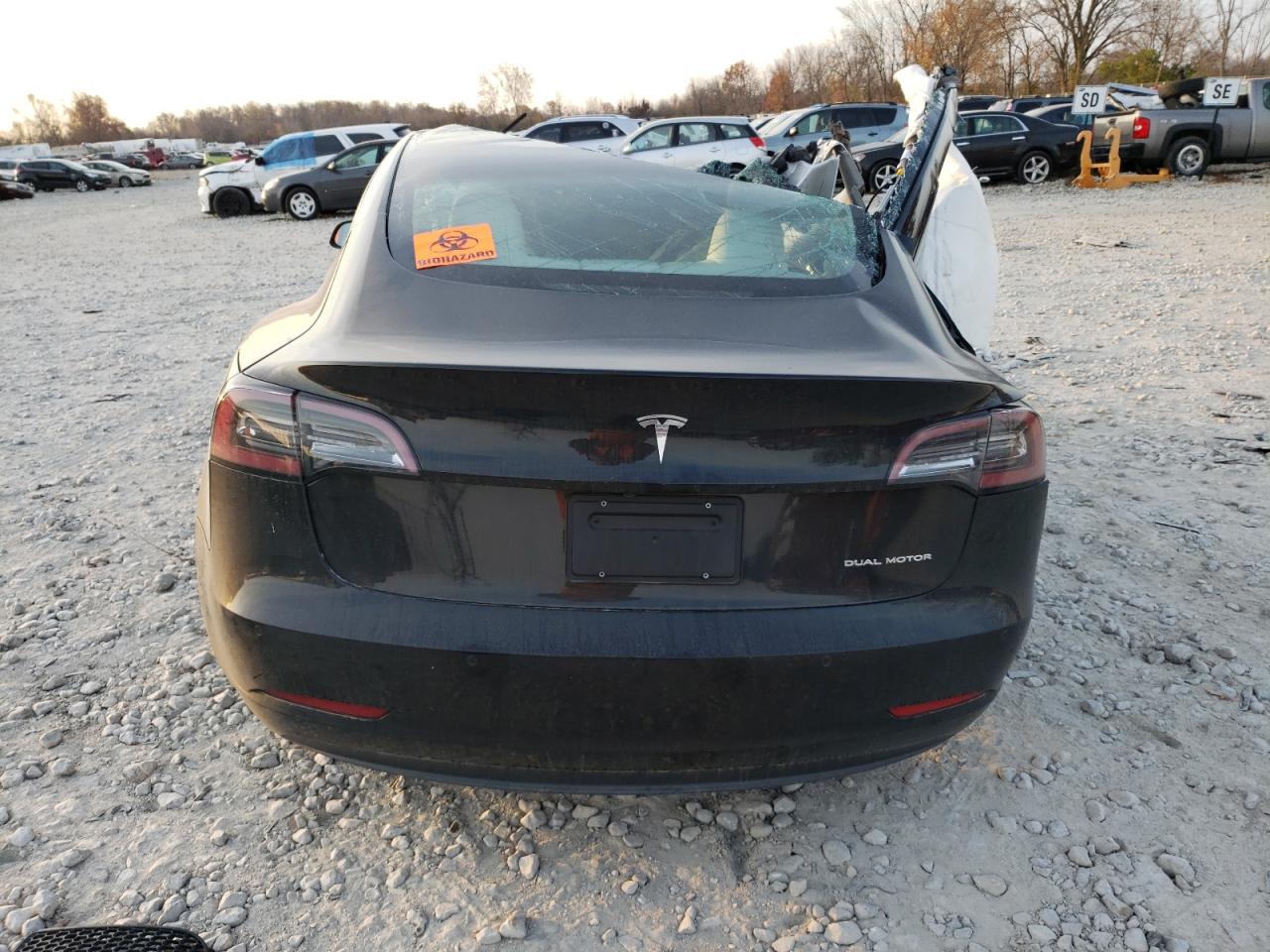 2022 TESLA MODEL 3  VIN:5YJ3E1EB0NF204773