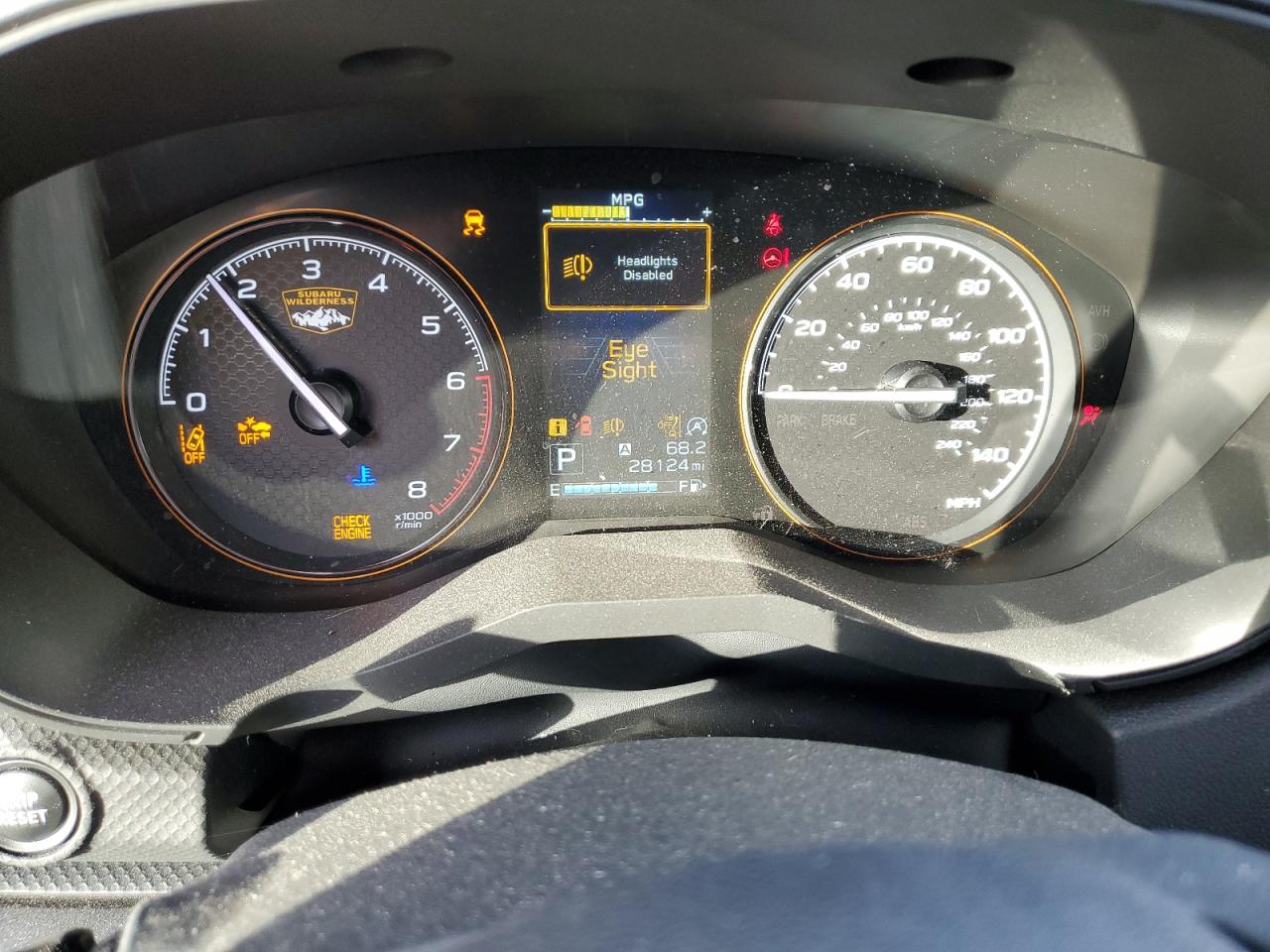 2022 SUBARU FORESTER WILDERNESS VIN:JF2SKAMC1NH498037