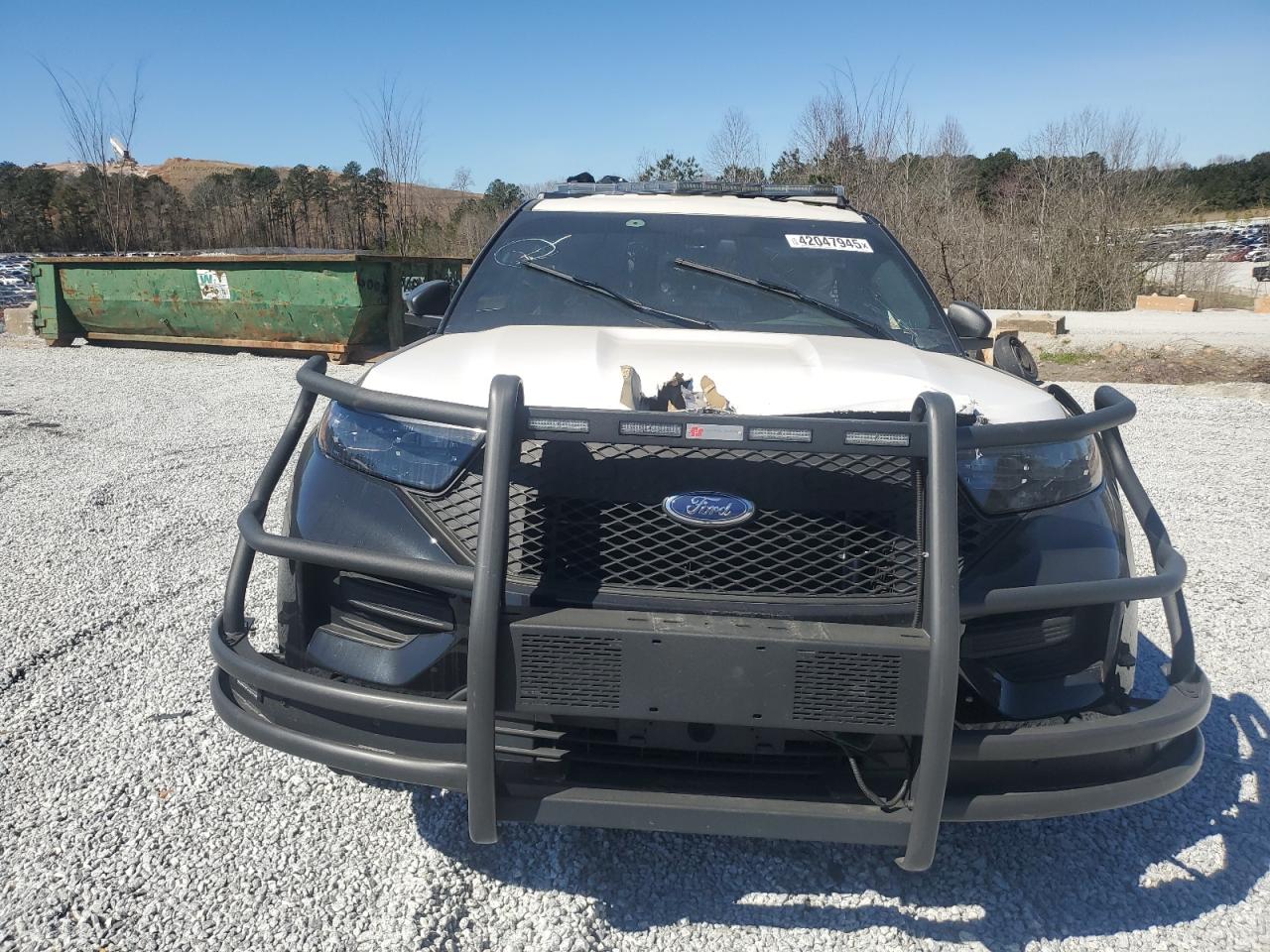 2023 FORD EXPLORER POLICE INTERCEPTOR VIN:1FM5K8AB7PGA33959