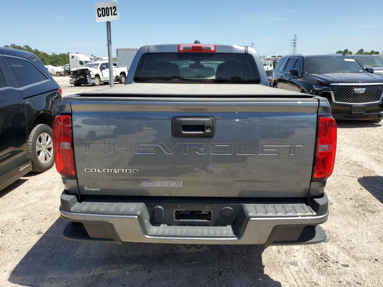 2022 CHEVROLET COLORADO  VIN:1GCGSBEA8N1172493