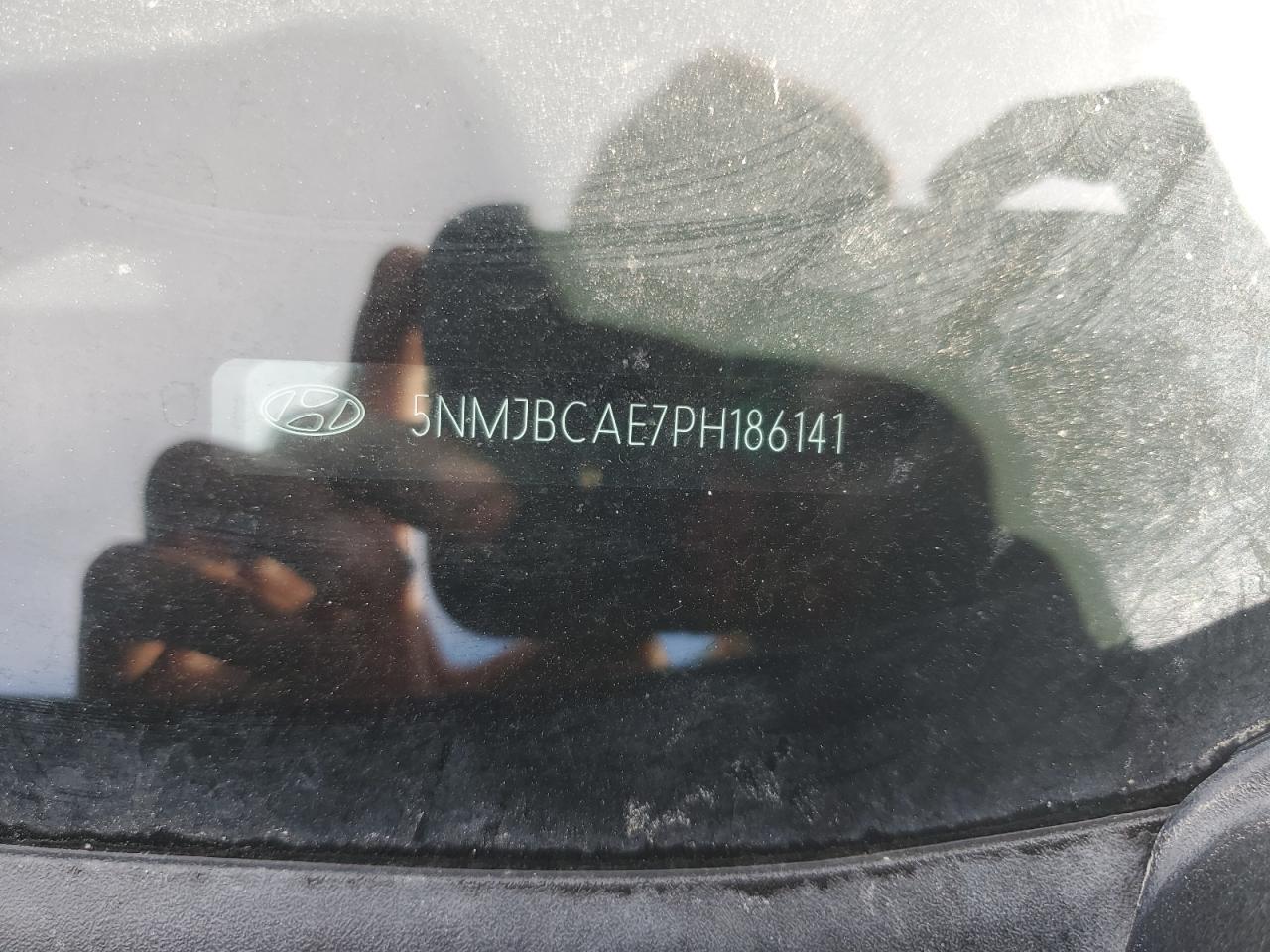 2023 HYUNDAI TUCSON SEL VIN:5NMJBCAE7PH186141