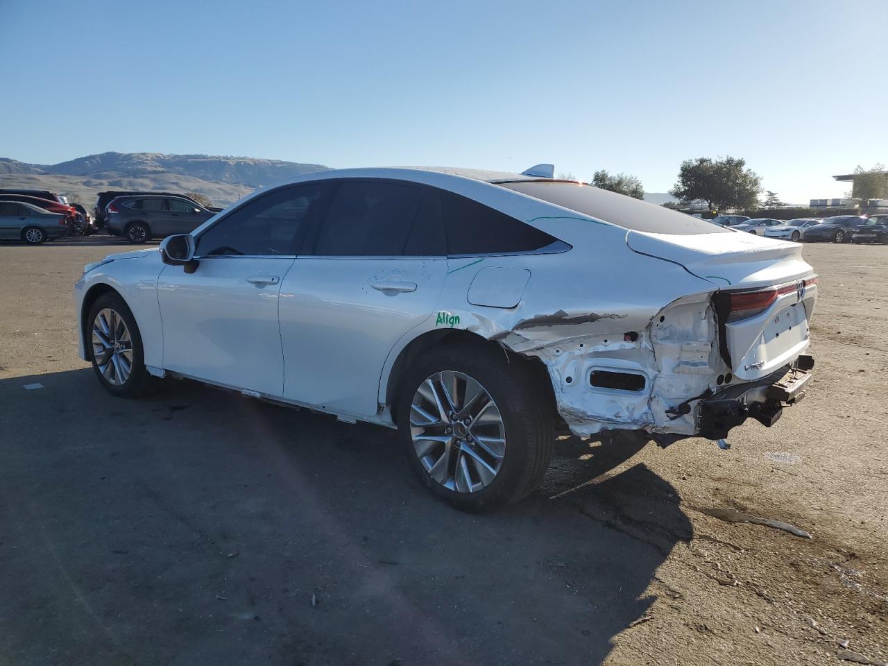 2023 TOYOTA MIRAI XLE VIN:JTDAAAAA3PA007804