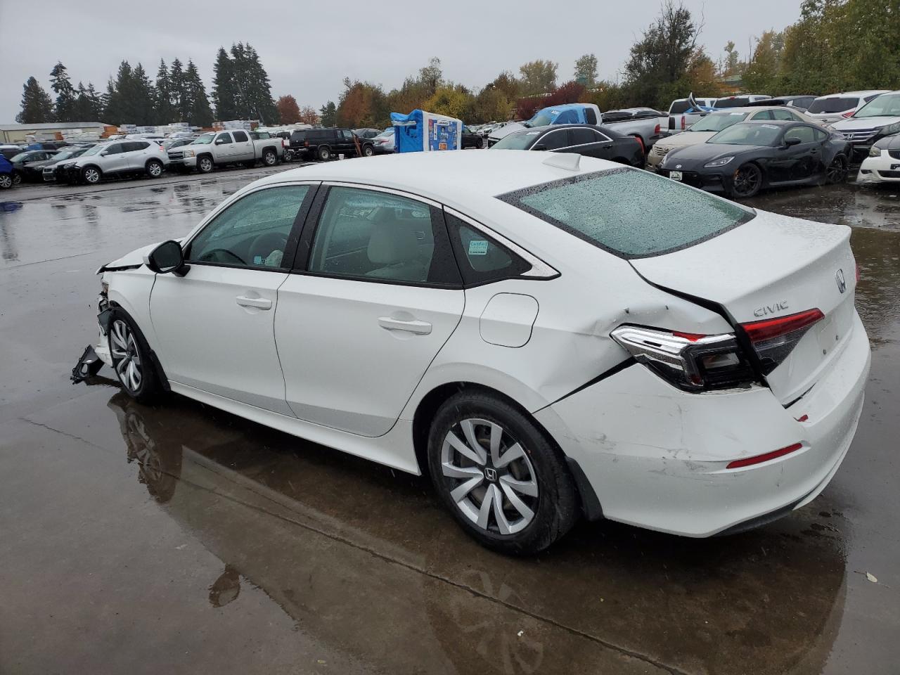 2022 HONDA CIVIC LX VIN:2HGFE2F22NH518485