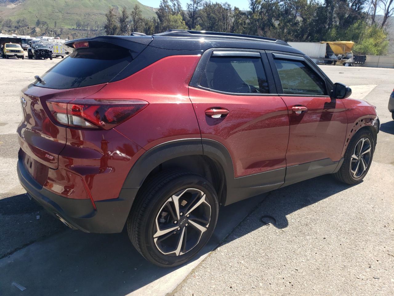 2022 CHEVROLET TRAILBLAZER RS VIN:KL79MTSLXNB110485