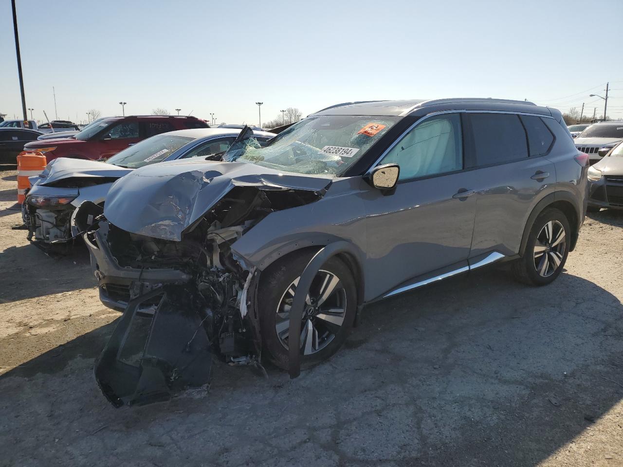 2022 NISSAN ROGUE SL VIN:5N1BT3CB9NC727475