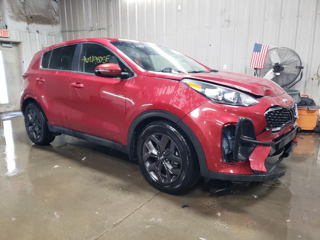2022 KIA SPORTAGE LX VIN:KNDPM3AC6N7005893