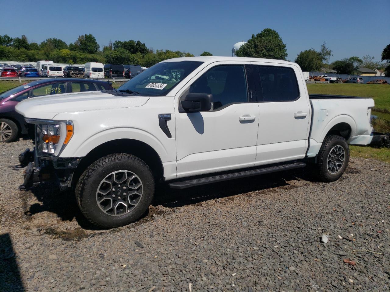 2022 FORD F150 SUPERCREW VIN:1FTEW1EP2NFA65453