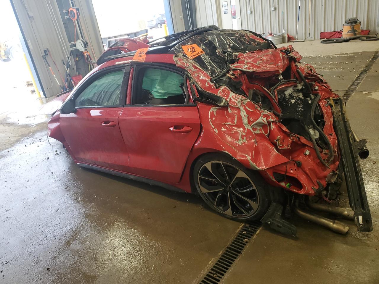 2022 AUDI S3 PRESTIGE VIN:WAUJ3DGY4NA002282