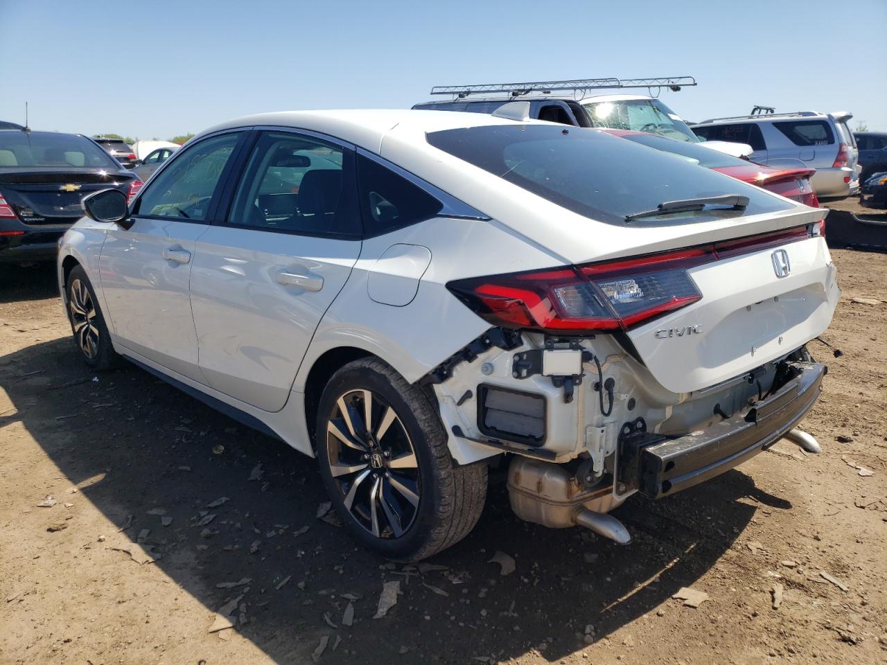 2022 HONDA CIVIC EXL VIN:19XFL1H72NE013131