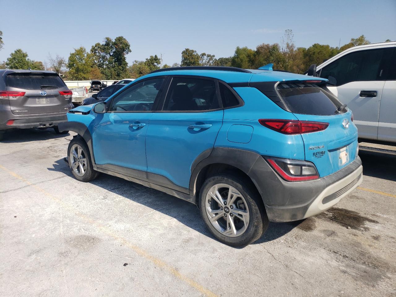 2022 HYUNDAI KONA SEL VIN:KM8K6CAB0NU770221