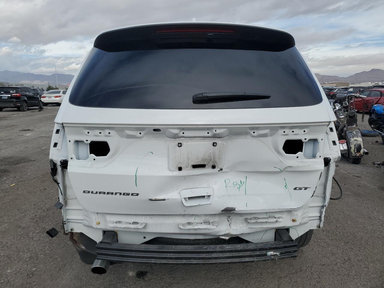 2022 DODGE DURANGO GT VIN:1C4RDHDG0NC198330