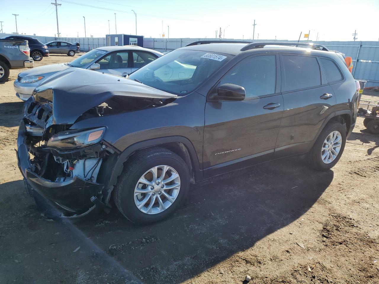 2022 JEEP CHEROKEE LATITUDE LUX VIN:1C4PJMMN6ND546066
