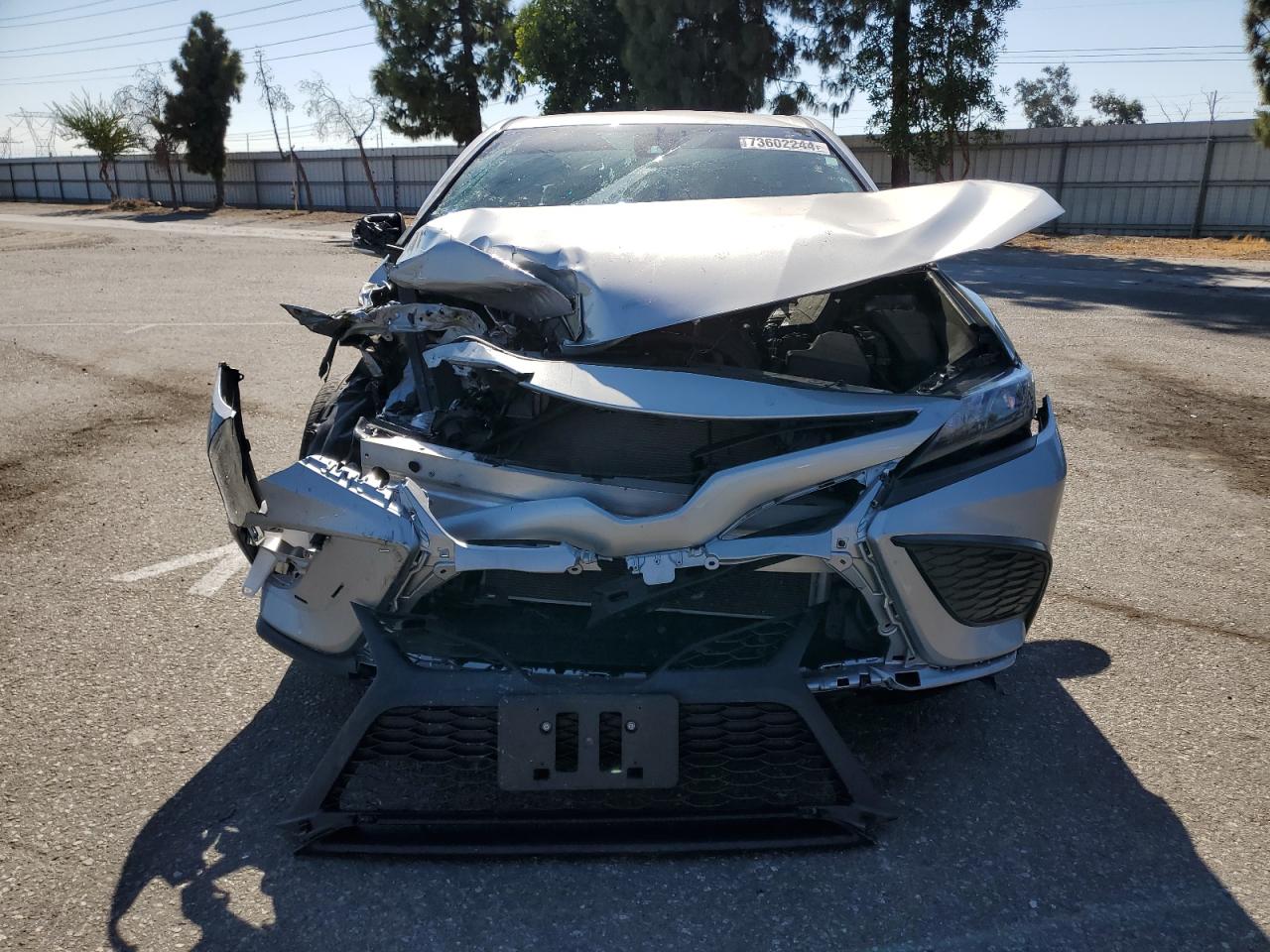 2022 TOYOTA CAMRY SE VIN:4T1G11BK3NU057448