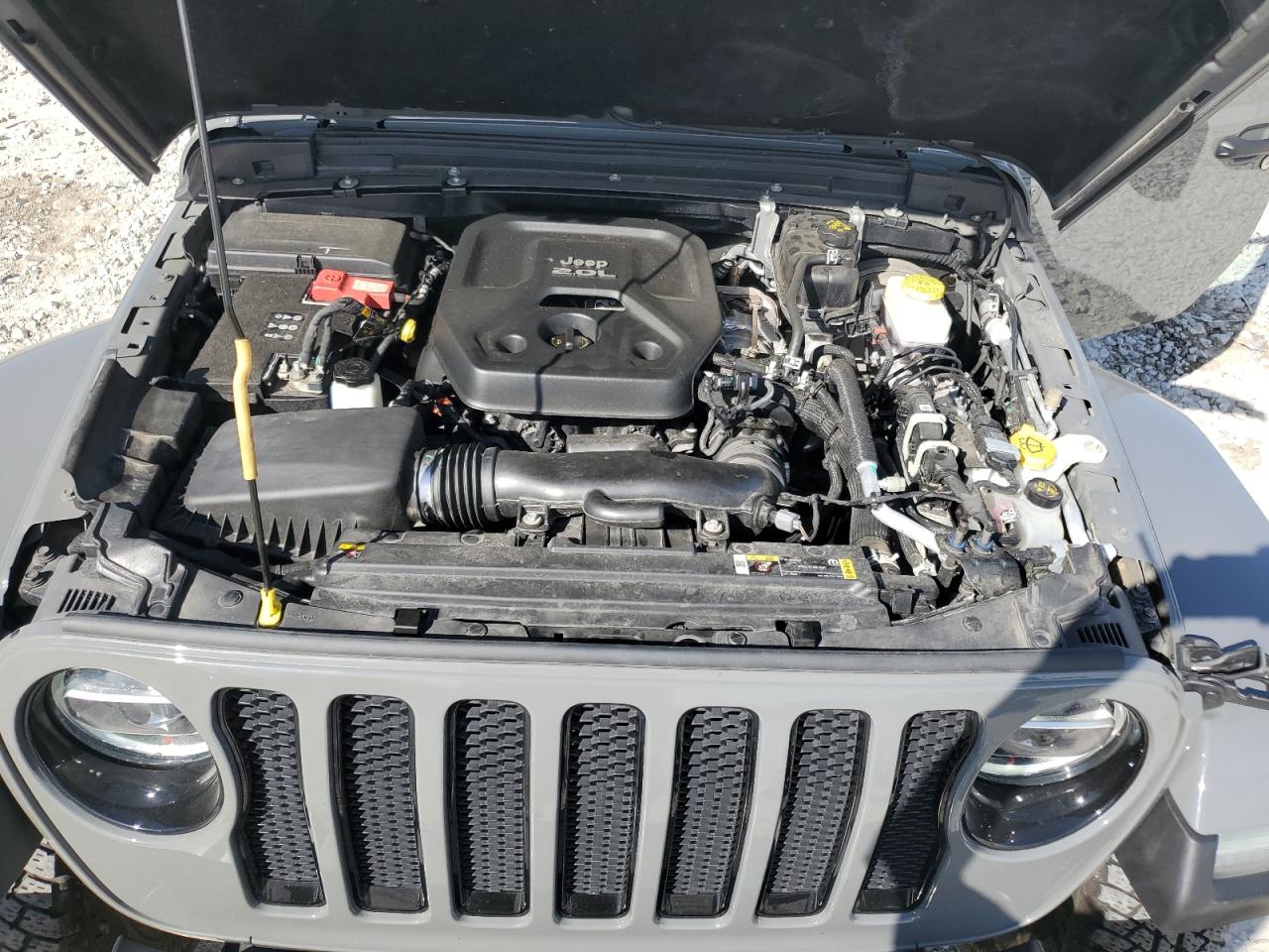 2022 JEEP WRANGLER UNLIMITED SAHARA VIN:1C4HJXEN7NW232676