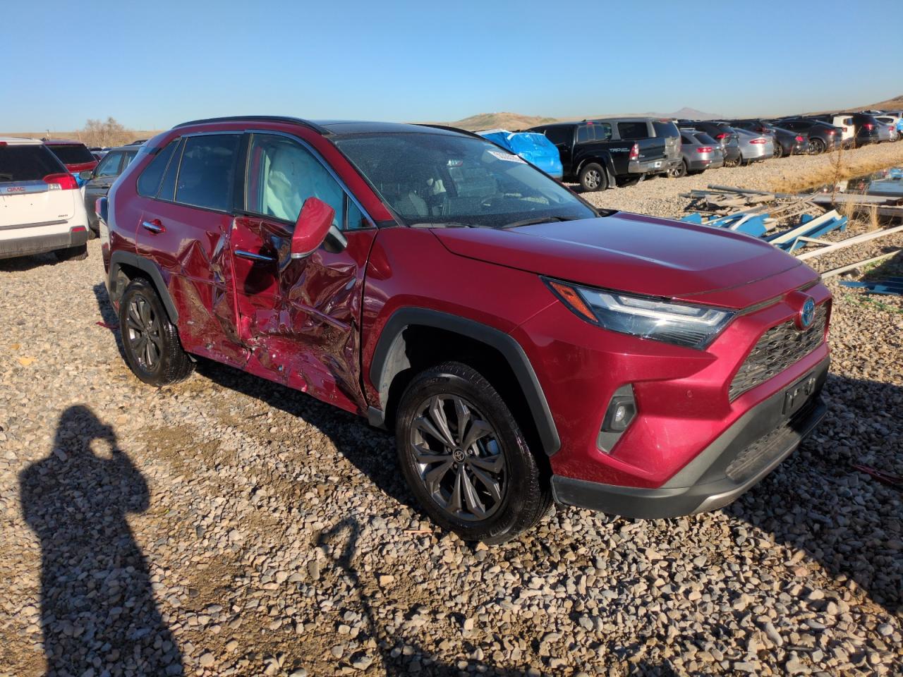 2022 TOYOTA RAV4 LIMITED VIN:4T3D6RFV1NU078412