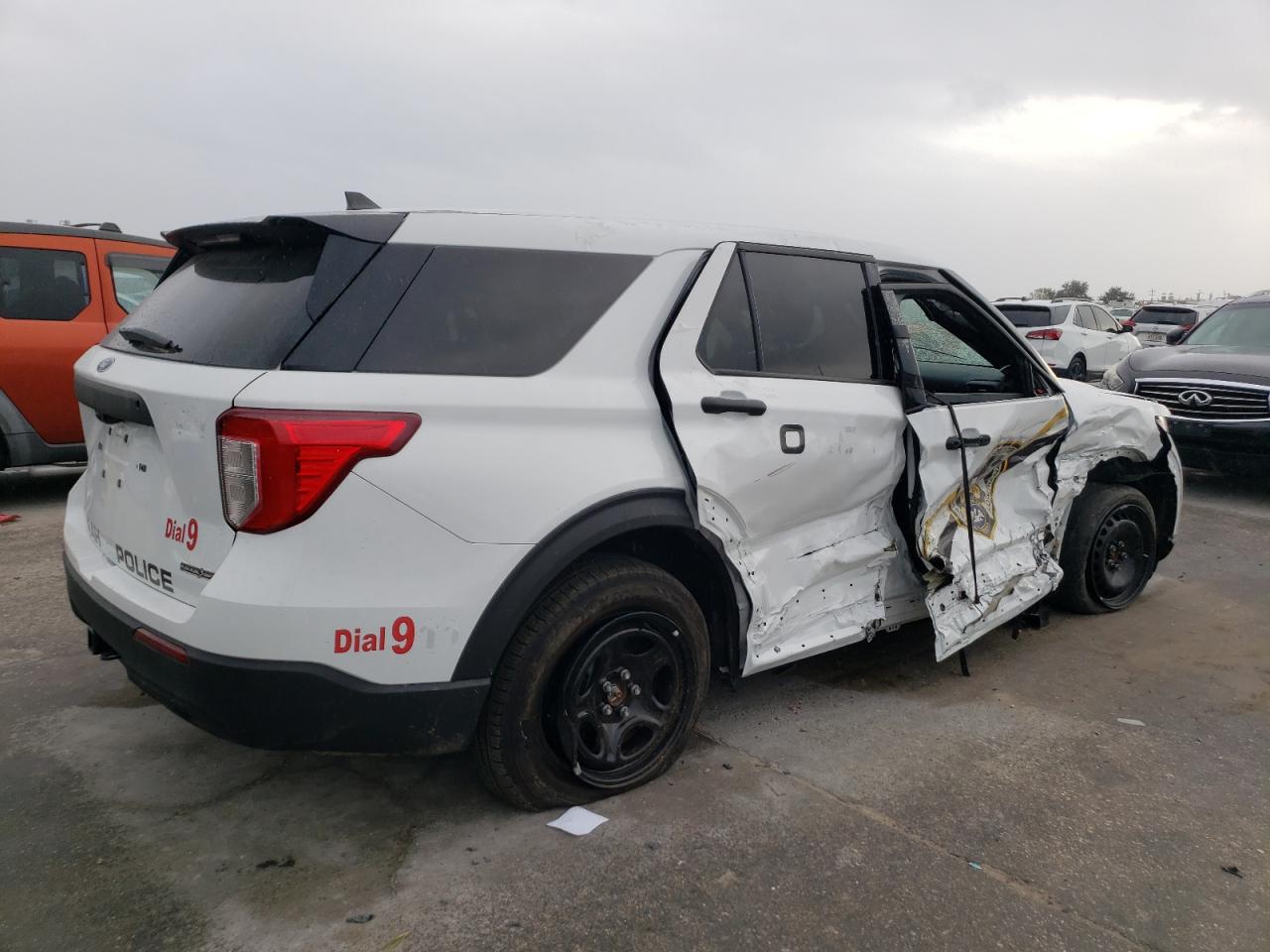 2023 FORD EXPLORER POLICE INTERCEPTOR VIN:1FM5K8AB2PGC21773