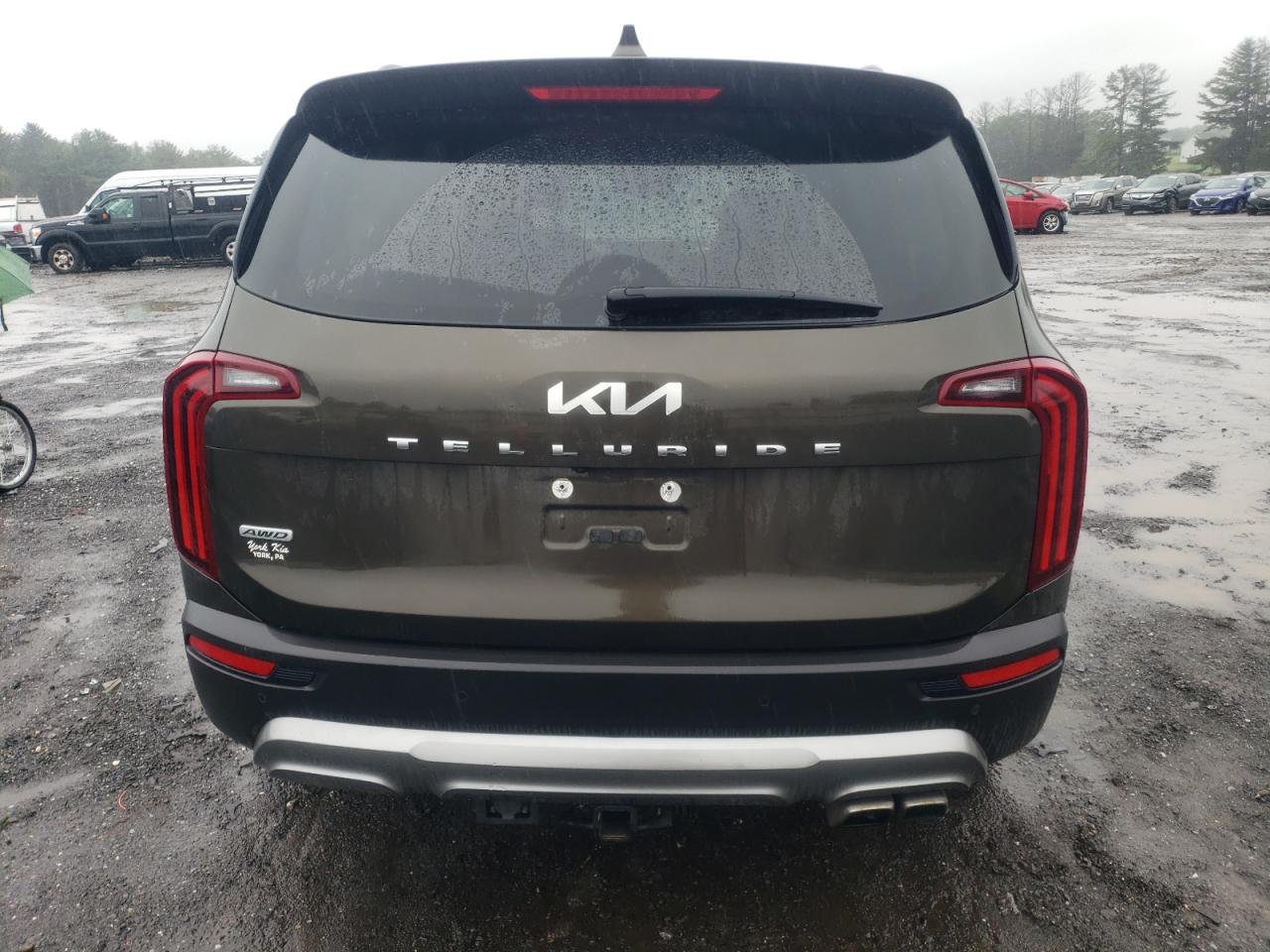 2022 KIA TELLURIDE EX VIN:5XYP3DHC2NG216252
