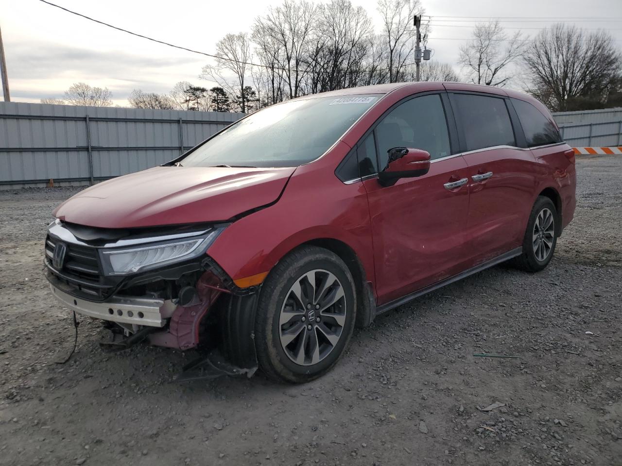 2022 HONDA ODYSSEY EXL VIN:5FNRL6H78NB043545
