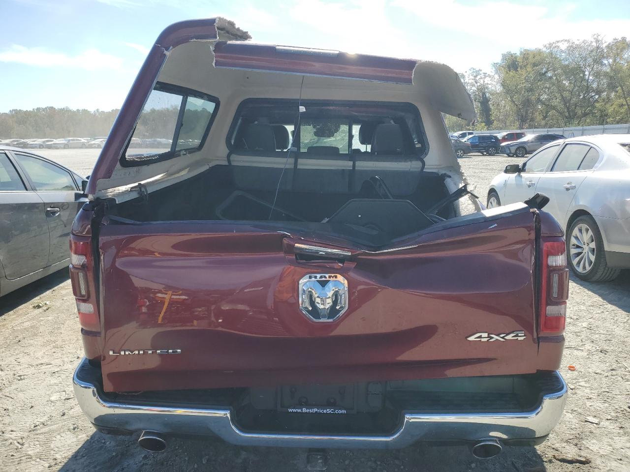 2022 RAM 1500 LIMITED VIN:1C6SRFHT5NN360673