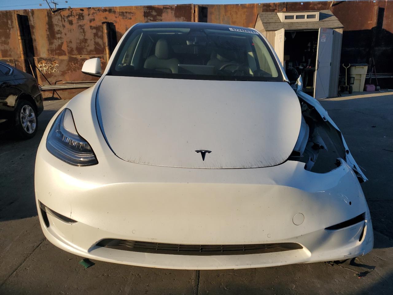 2022 TESLA MODEL Y  VIN:7SAYGDEE2NA020351
