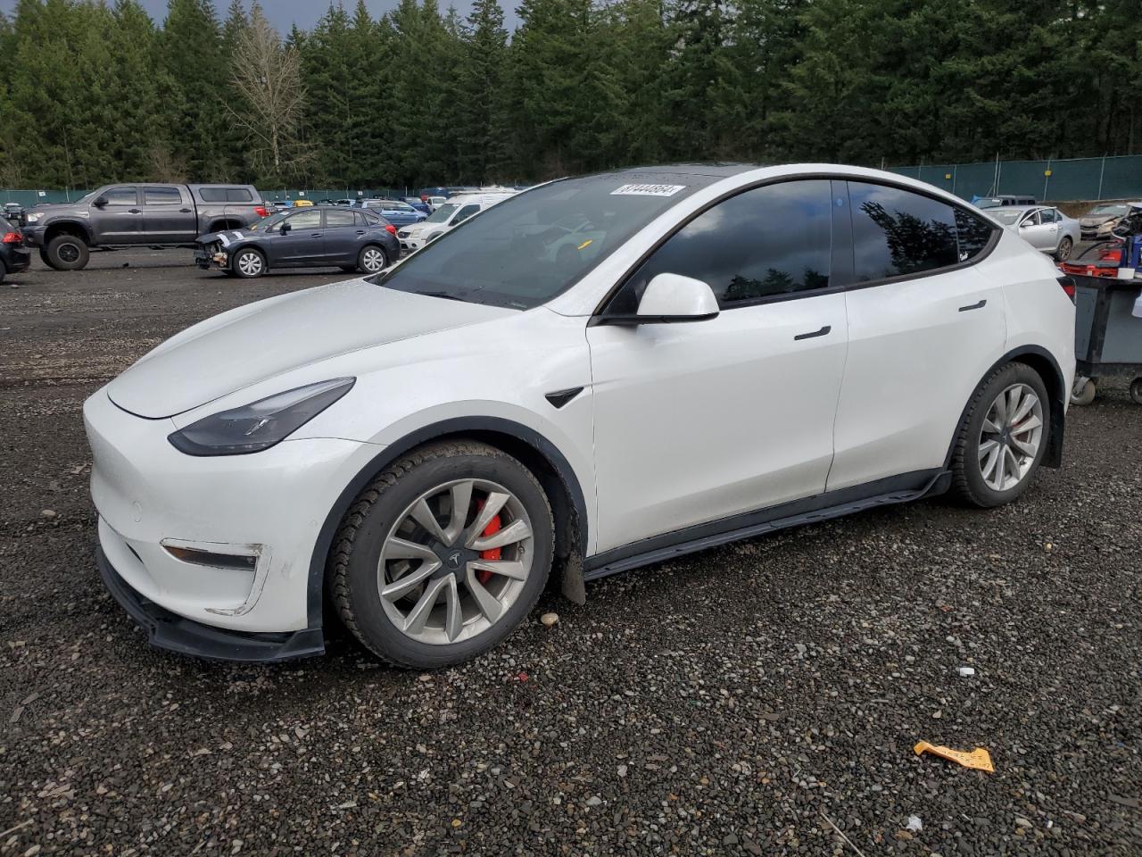 2022 TESLA MODEL Y  VIN:7SAYGDEF9NF457436