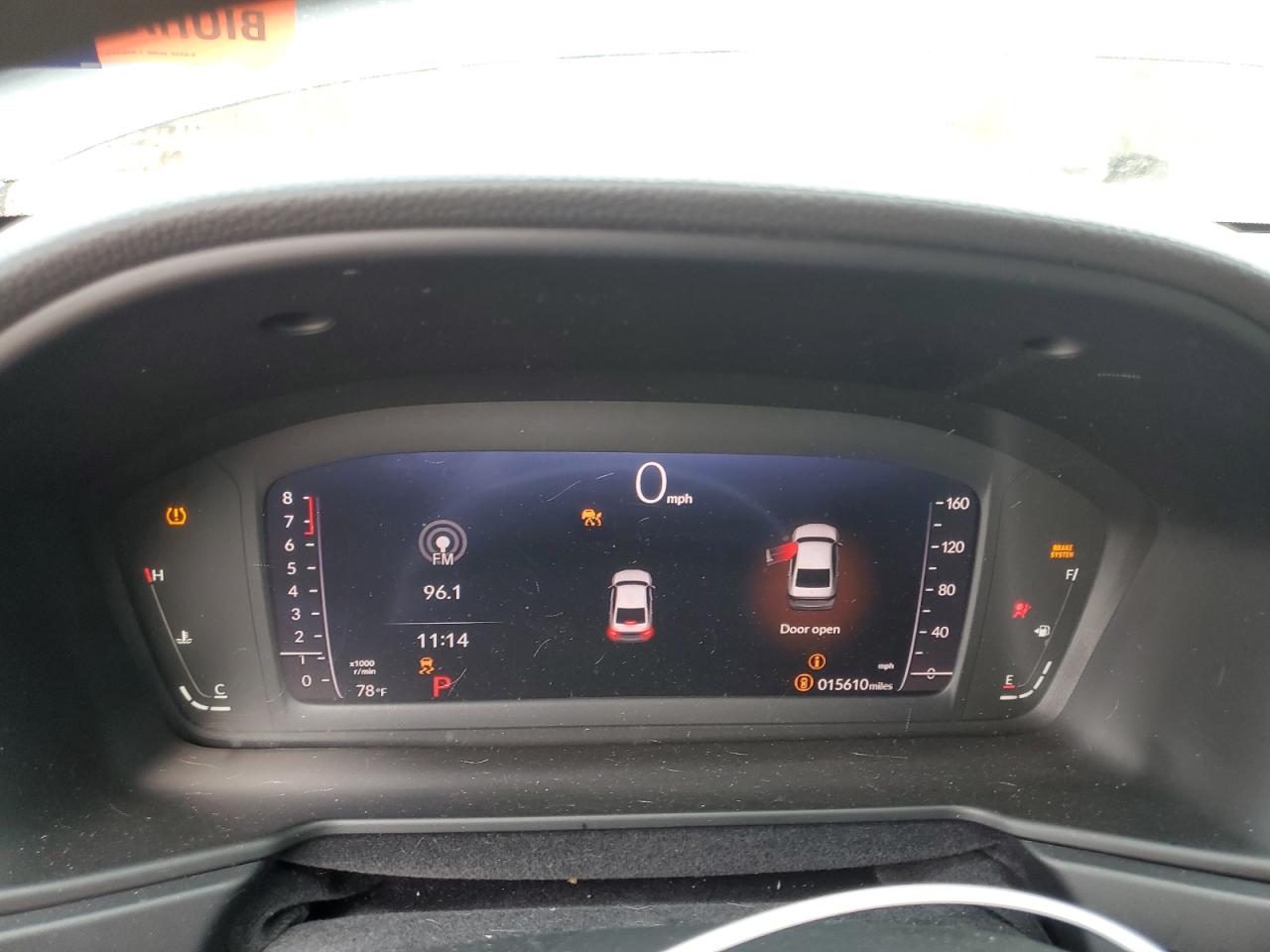 2023 HONDA ACCORD EX VIN:1HGCY1F33PA039281