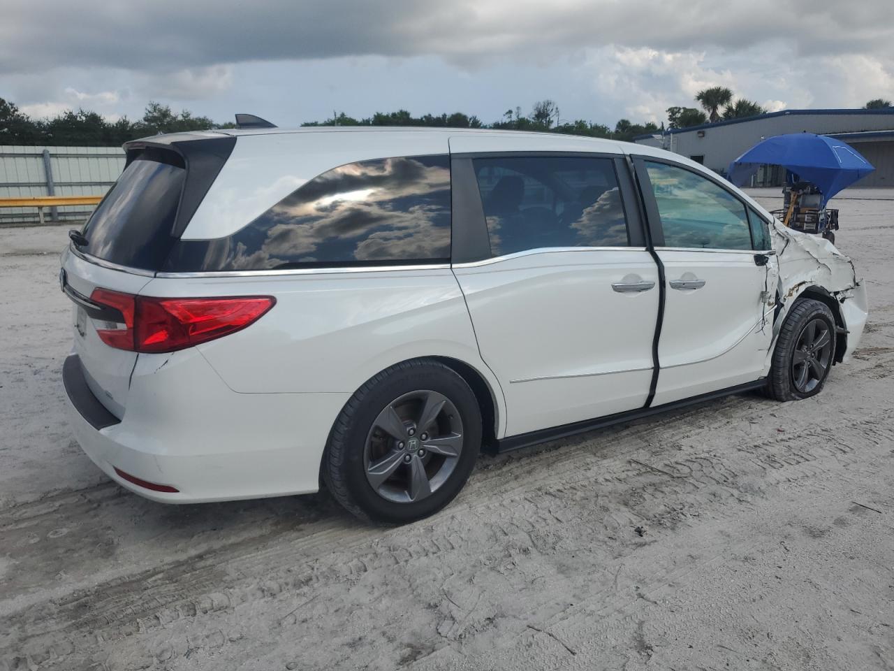 2022 HONDA ODYSSEY EX VIN:5FNRL6H53NB003176