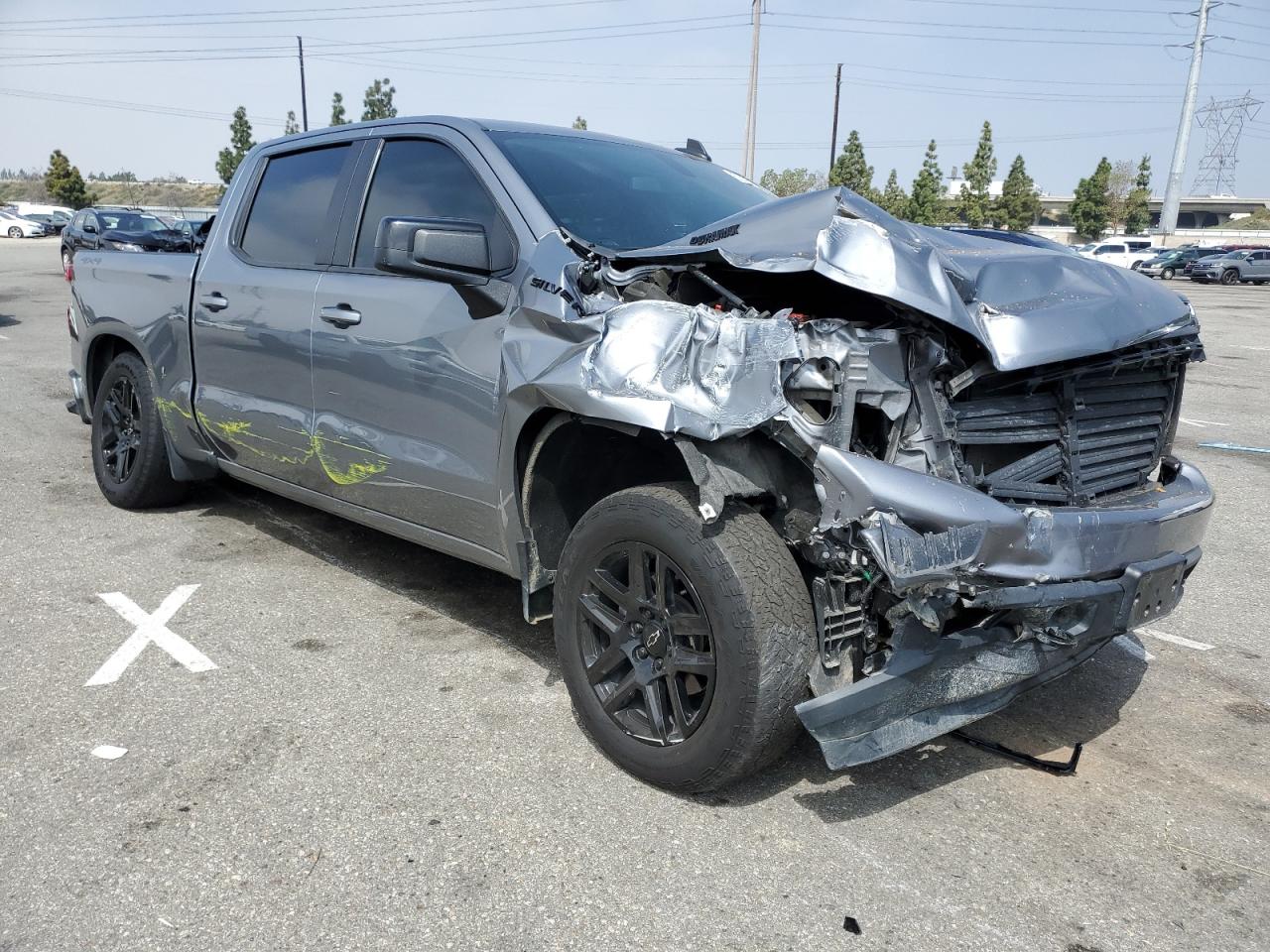 2022 CHEVROLET SILVERADO LTD K1500 RST VIN:1GCUYEET2NZ203632