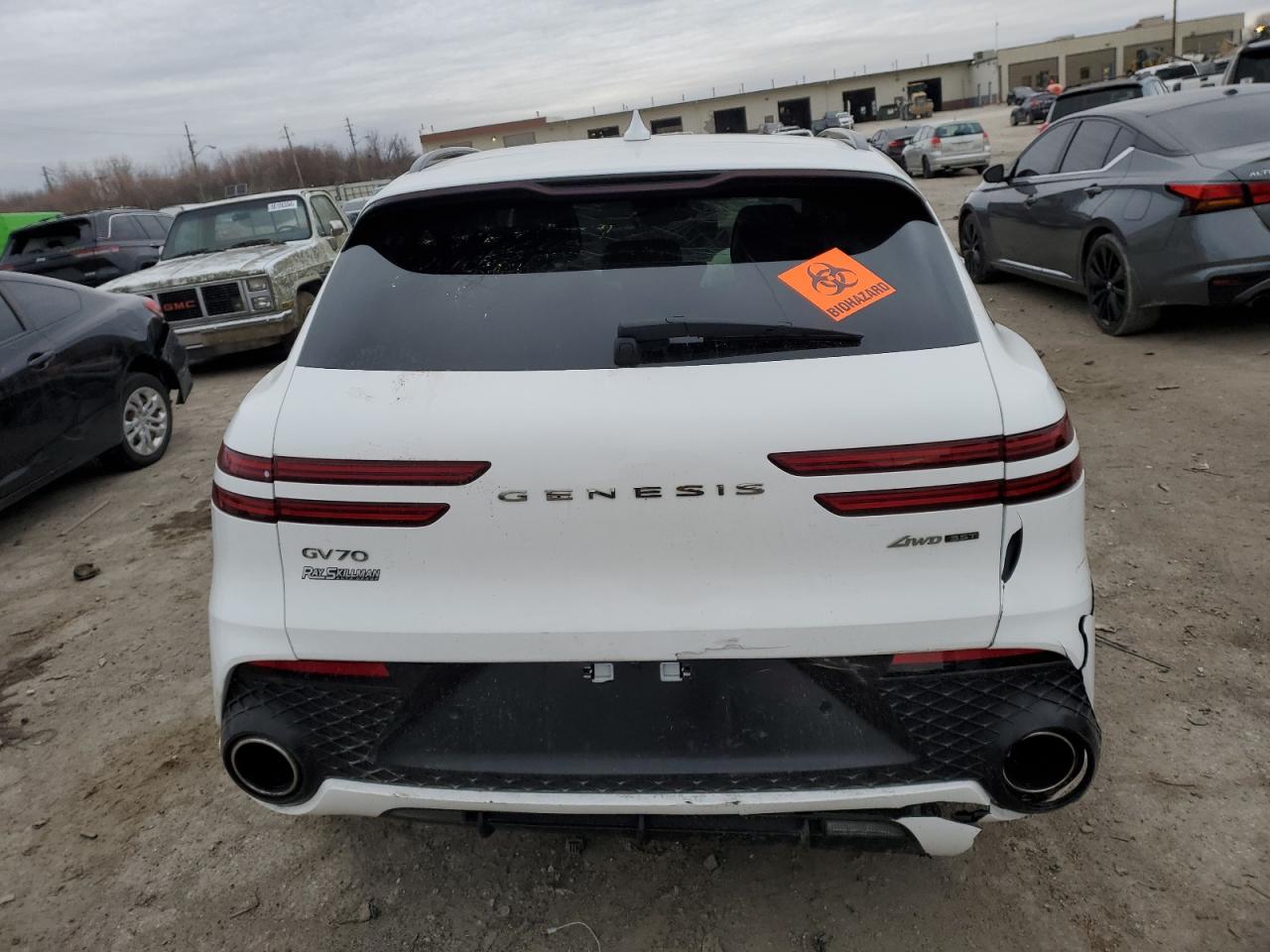 2022 GENESIS GV70 BASE VIN:KMUMCDTC6NU071545