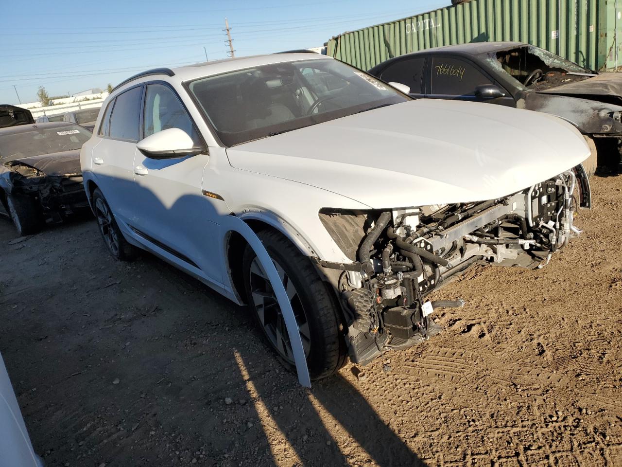 2022 AUDI E-TRON PREMIUM VIN:WA1AABGE3NB007271