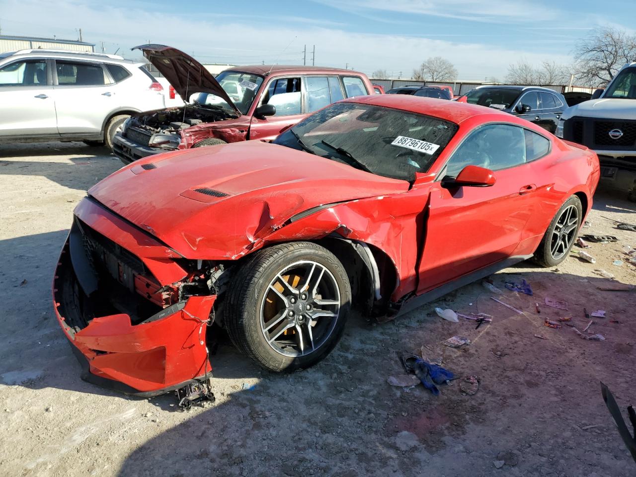 2022 FORD MUSTANG  VIN:1FA6P8TH7N5100179