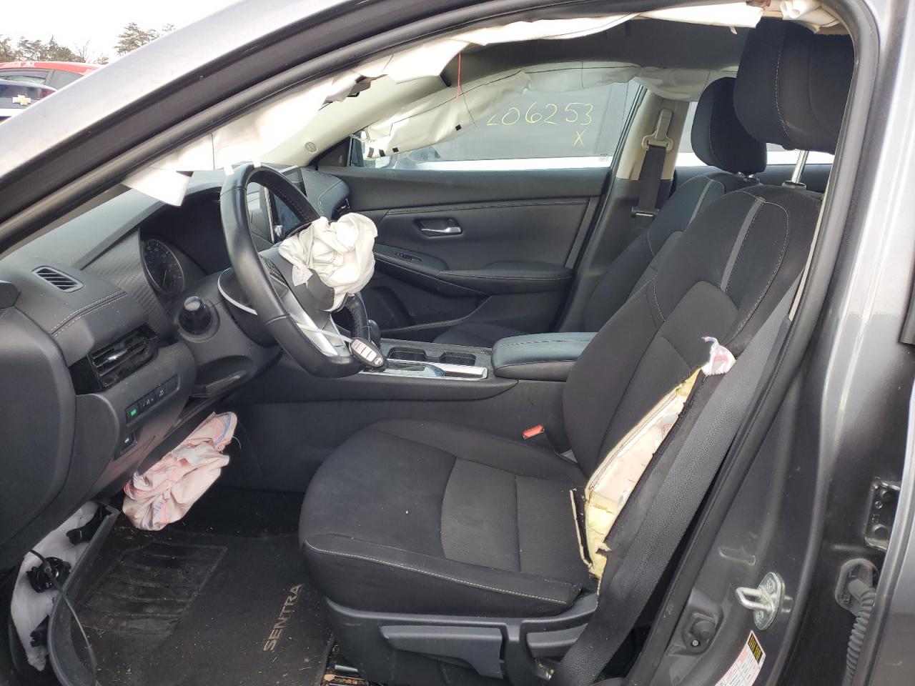 2022 NISSAN SENTRA SV VIN:3N1AB8CV3NY246030