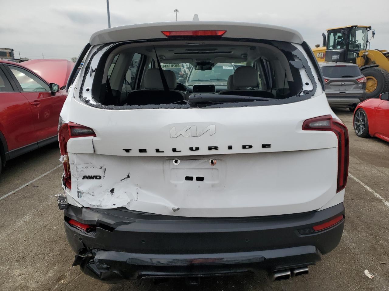 2022 KIA TELLURIDE EX VIN:5XYP3DHC6NG209692