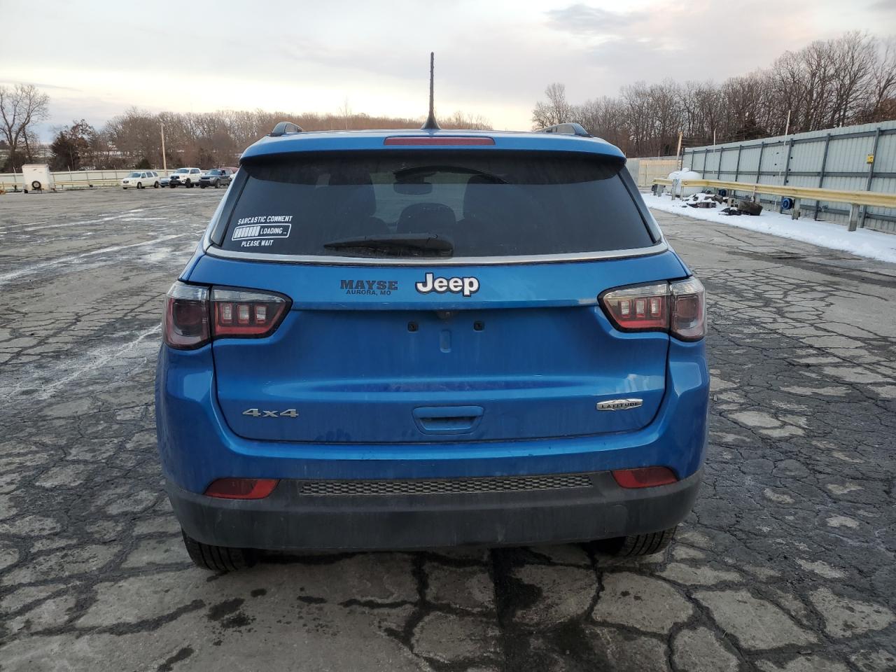 2022 JEEP COMPASS LATITUDE VIN:3C4NJDBB0NT102594