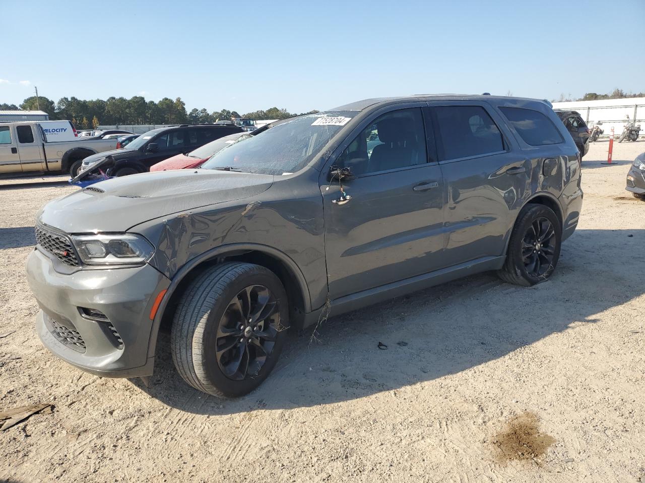 2022 DODGE DURANGO GT VIN:1C4RDHDG6NC199921