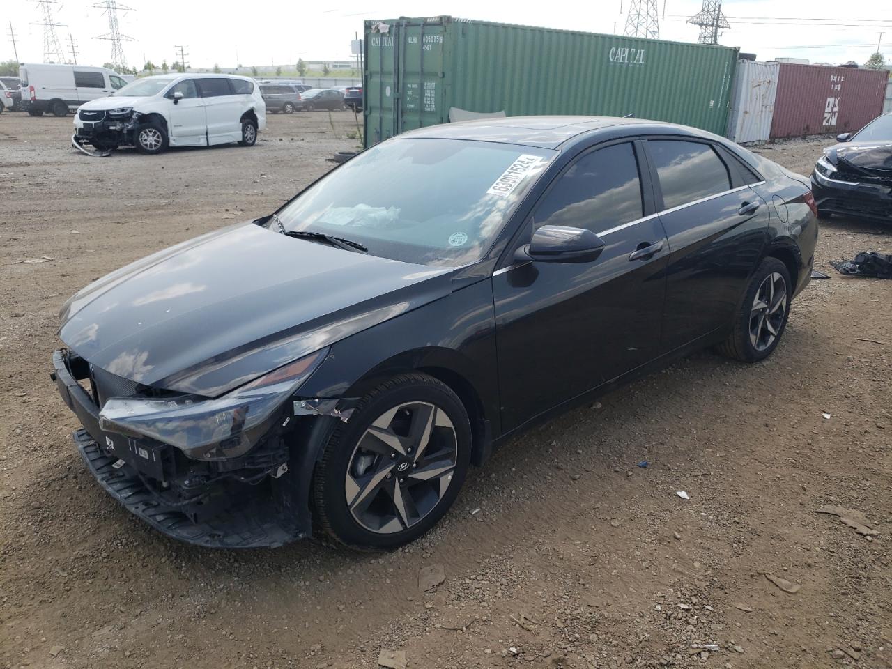 2023 HYUNDAI ELANTRA LIMITED VIN:KMHLP4AG2PU435354