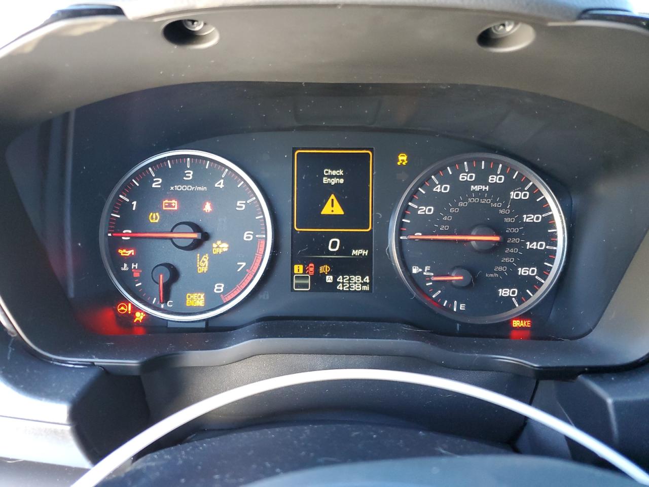 2024 SUBARU WRX PREMIUM VIN:JF1VBAH63R9803754