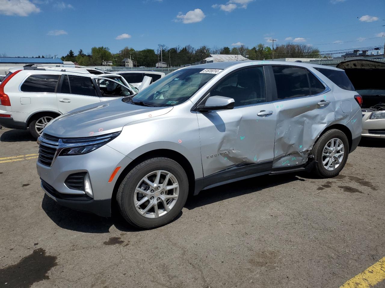 2022 CHEVROLET EQUINOX LT VIN:3GNAXTEV6NL134535