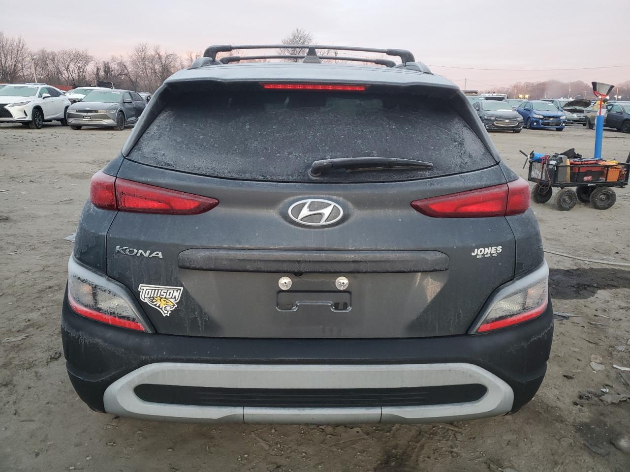 2022 HYUNDAI KONA SEL VIN:KM8K62AB9NU814694