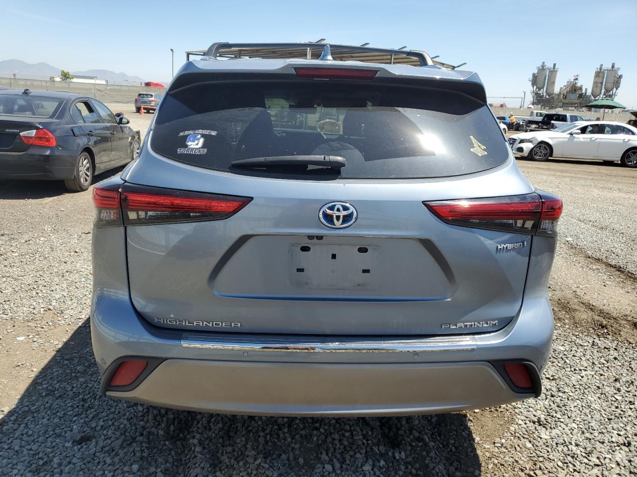 2022 TOYOTA HIGHLANDER HYBRID PLATINUM VIN:5TDFARAHXNS012502