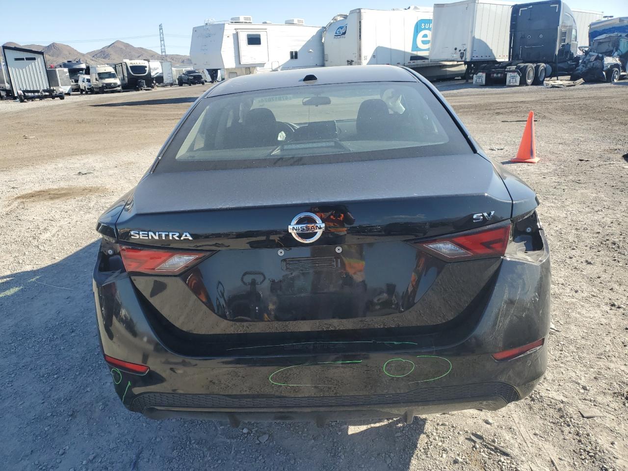 2022 NISSAN SENTRA SV VIN:3N1AB8CV2NY311997