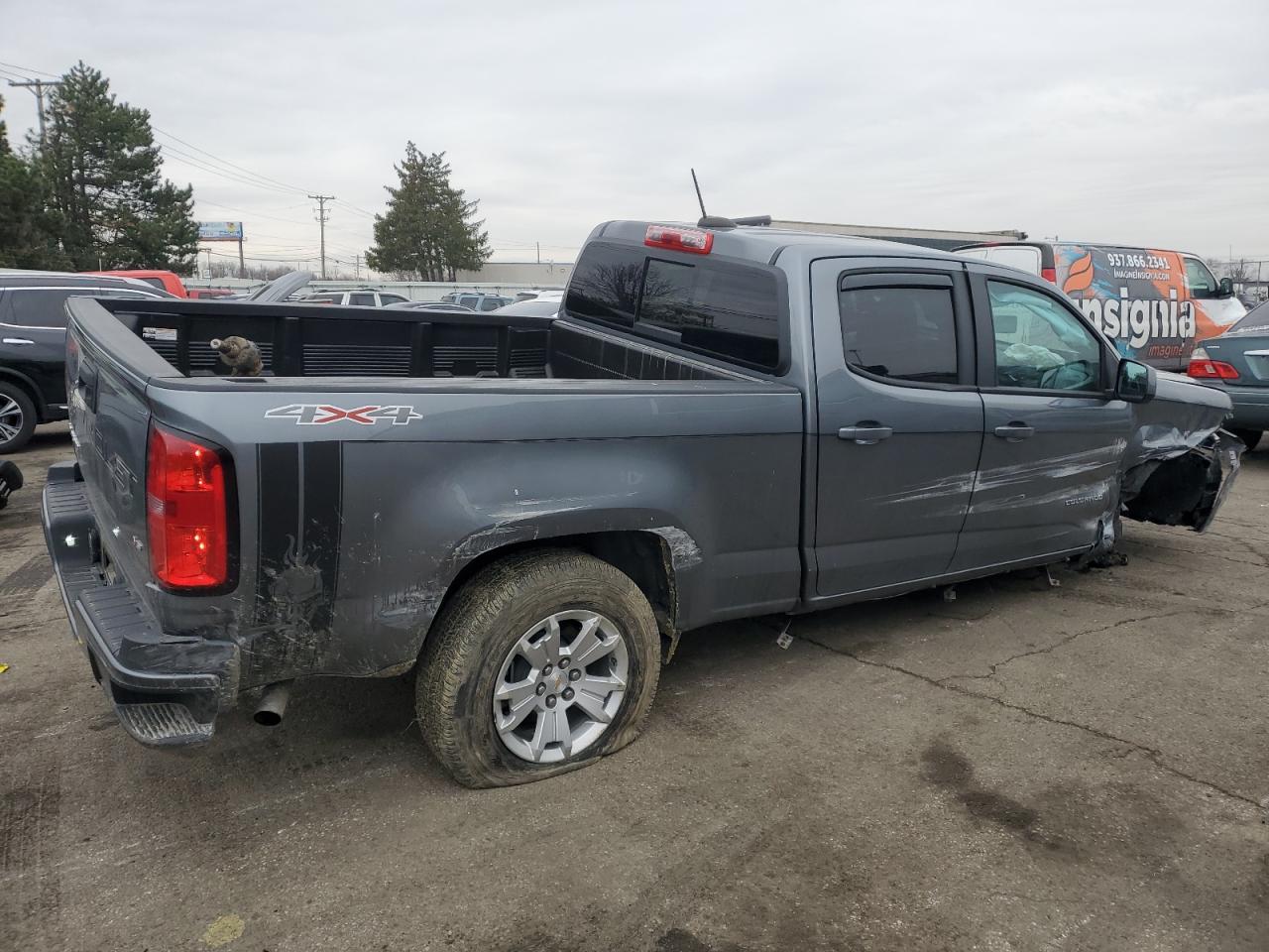 2022 CHEVROLET COLORADO LT VIN:1GCGTCENXN1241464