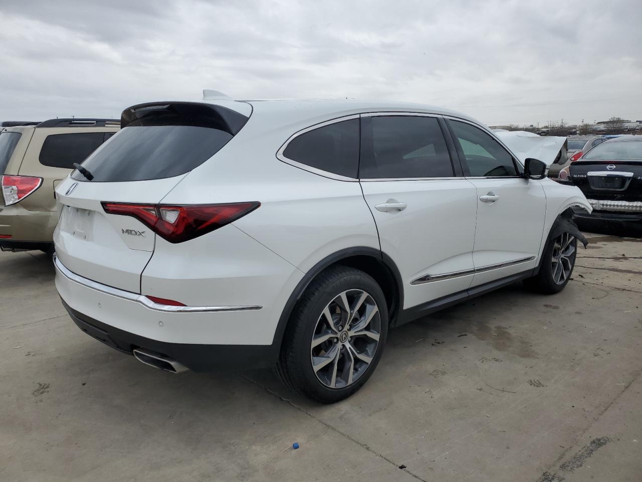 2022 ACURA MDX TECHNOLOGY VIN:5J8YD9H41NL000924