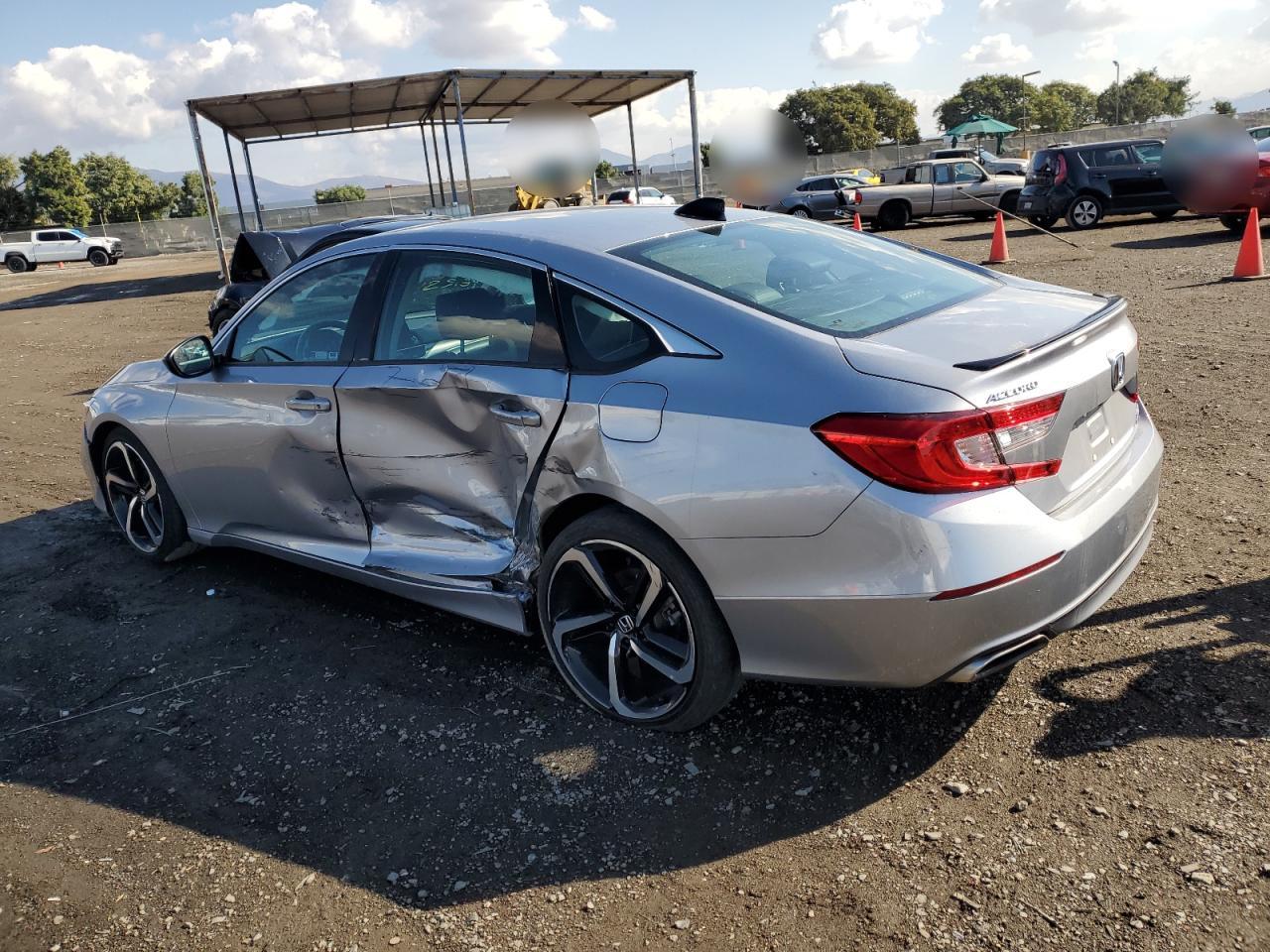 2022 HONDA ACCORD SPORT SE VIN:1HGCV1F43NA005551