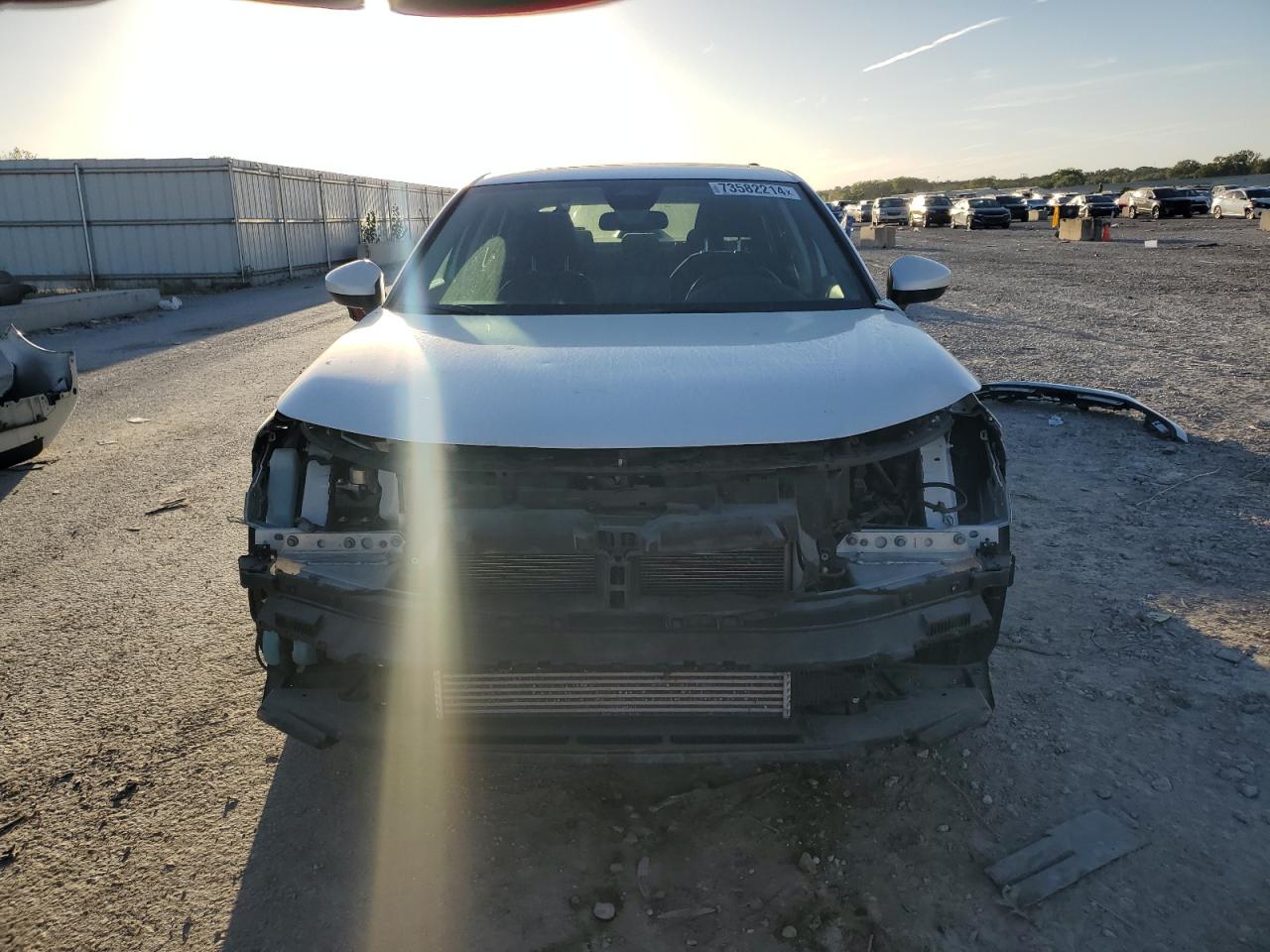 2022 HONDA CIVIC EX VIN:JHMFE1F72NX004375