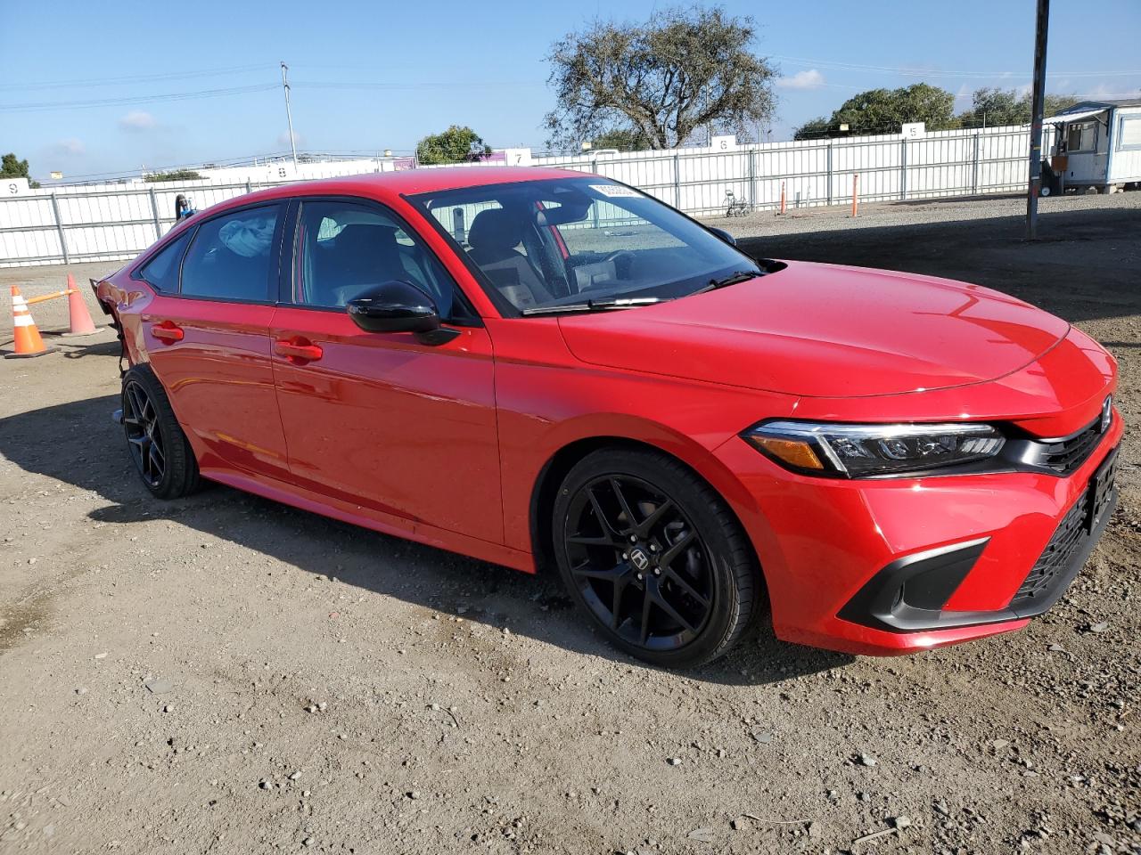 2022 HONDA CIVIC SPORT VIN:2HGFE2F59NH601812