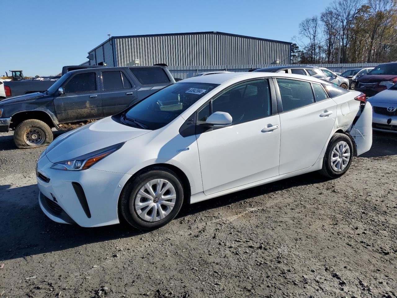 2022 TOYOTA PRIUS NIGHT SHADE VIN:JTDKAMFU6N3160140