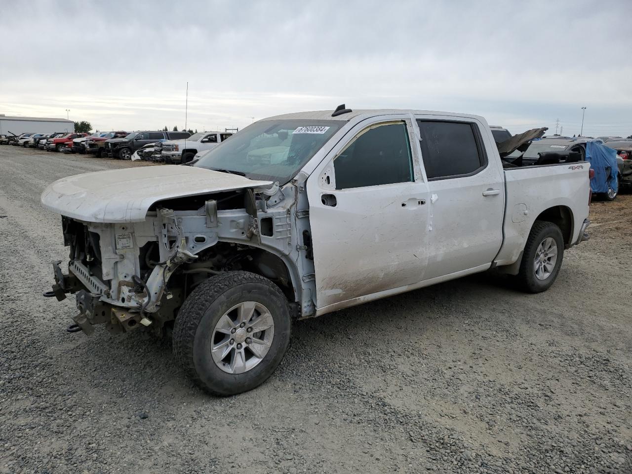 2022 CHEVROLET SILVERADO LTD K1500 LT VIN:3GCUYDED9NG182233